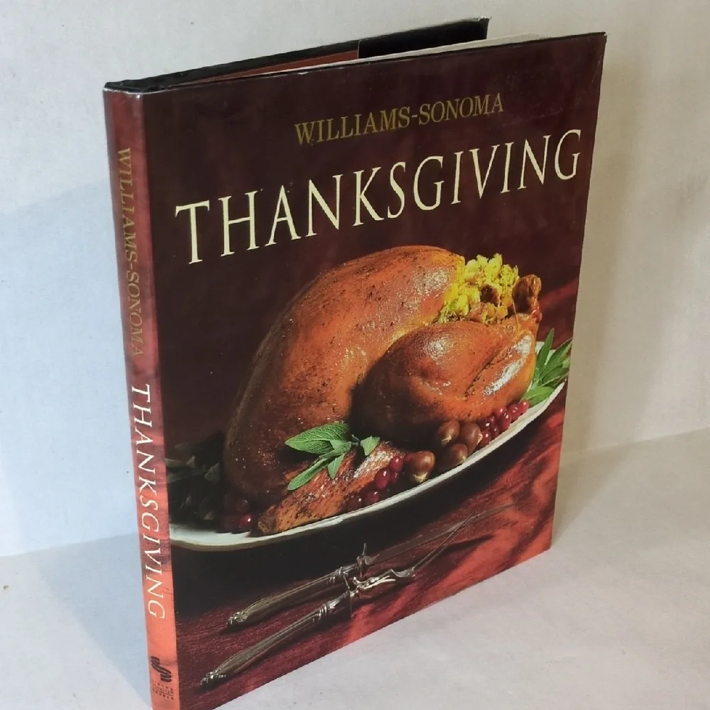 Williams Sonoma Thanksgiving Cookbook Recipe Classic Hardback Cooking Holiday